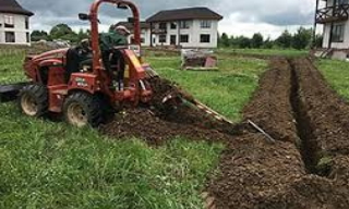 Копка траншей для водопровода в Урае: цена за метр от 928 руб.